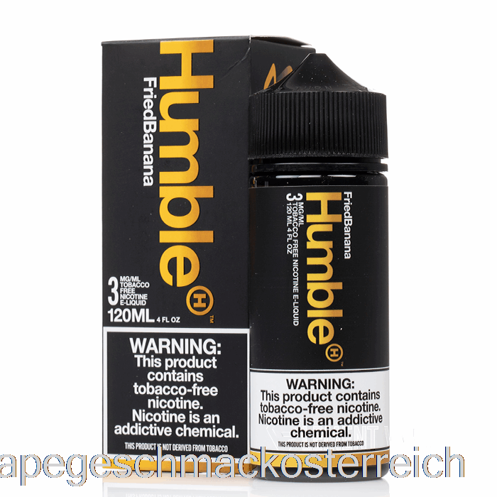 Gebratene Banane – Humble Juice Co – 120 Ml, 0 Mg Vape-Geschmack